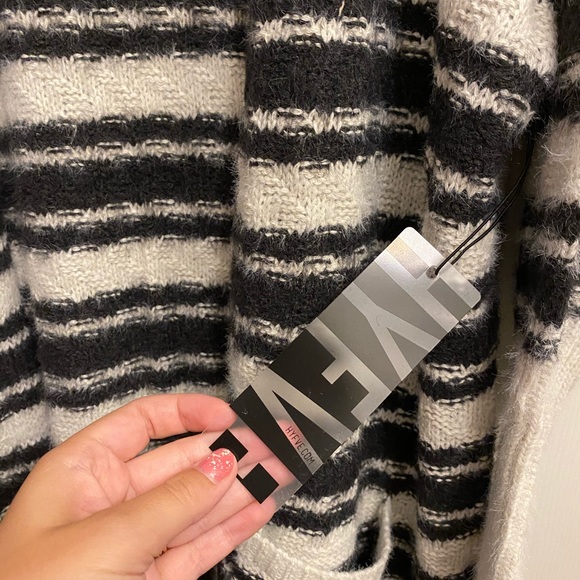 Super Cozy Striped Sweater Cardigan - Picture 4 of 5